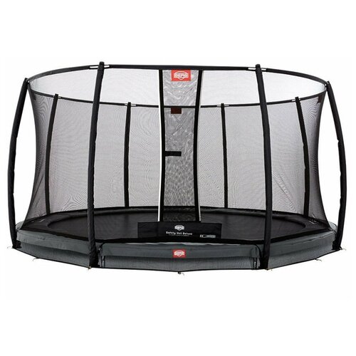 Батут BERG Champion InGround 380 Grey + Safety Net Deluxe