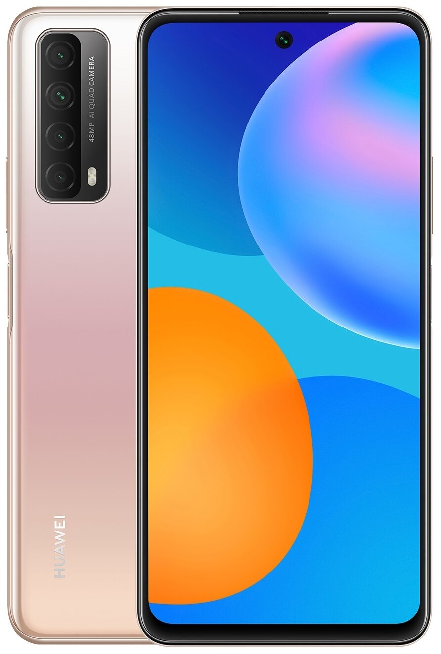 Смартфон HUAWEI P smart (2021) 4/128, золотой