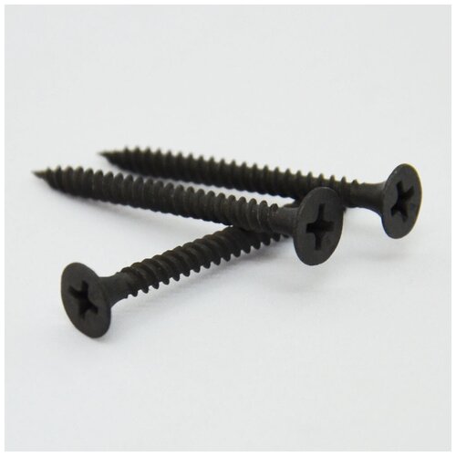 Саморезы гипсокартон-металл 3.5х41 мм, частый шаг, фосфат, 200 шт.