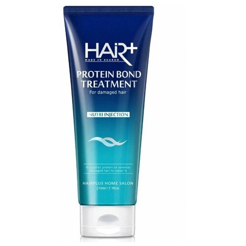 Hair Plus Восстанавливающая маска для волос с протеинами Protein Bond Treatment, 210 мл