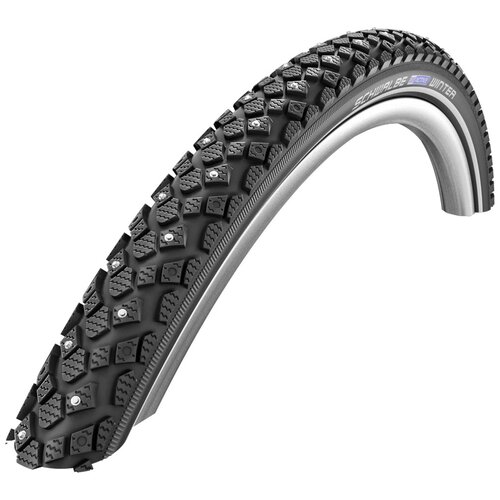 Велопокрышка 26 x 1.75 Schwalbe Winter K-Guard 47-559 11100599.01 26 1.75 черный 1000 г покрышка 24x1 3 8 05 11159009 delta cruiser plus punctureguard twinskin 37 540 b b rt hs392 sbc 50epi schwalbe