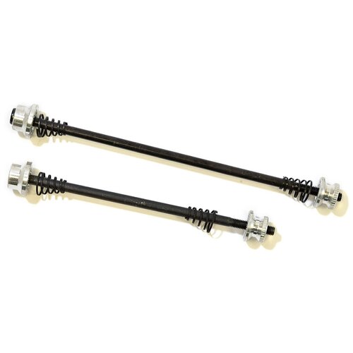 фото Эксцентрики kenli под шестигранник передний/задний для переднего колеса м5x120мм для заднего колеса м5x150мм черные