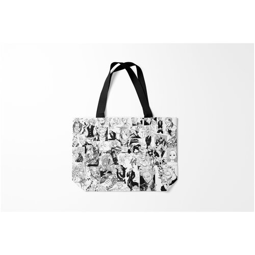 фото Сумка-шоппер / 46х35 см / аниме / 7 смертных грехов грехов. манга паттерн burnettie