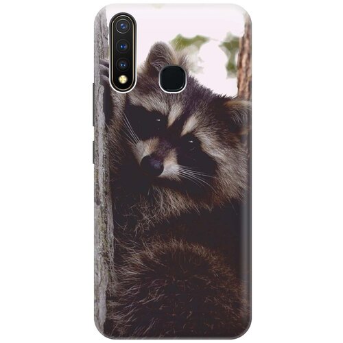 фото Силиконовый чехол на vivo y19 / виво у19 с принтом "енотик" gosso