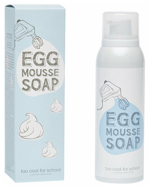 Мусс для очищения лица Too Cool For School Egg Mousse Soap