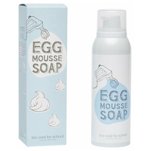 Мусс для очищения лица Too Cool For School Egg Mousse Soap