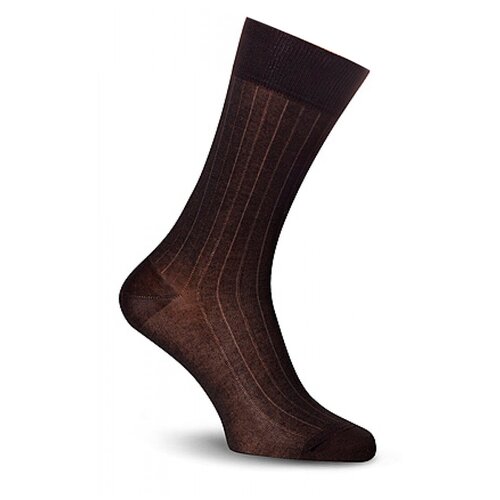 фото Мужские носки lorenzline, 1 пара, классические, размер 27 (41-42), черный