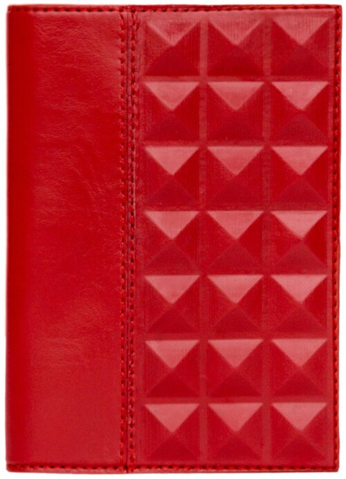 Обложка для паспорта МАКЕЙ, красный