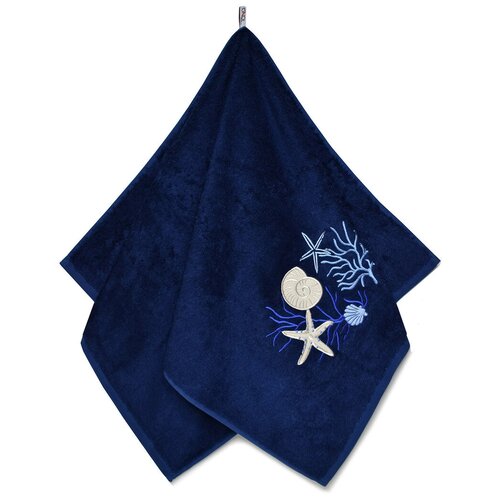 фото Tana home collection полотенце таити цвет: синий (70х140 см) br42339