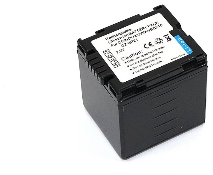 Аккумулятор для видеокамеры Panasonic CGA-DU21, CGR-DU21 7,2V 2160mAh код mb080596