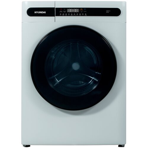 Стиральная машина Hyundai WMD8412 класс A загр фронтальная макс8кг с сушкой белый 5155900₽