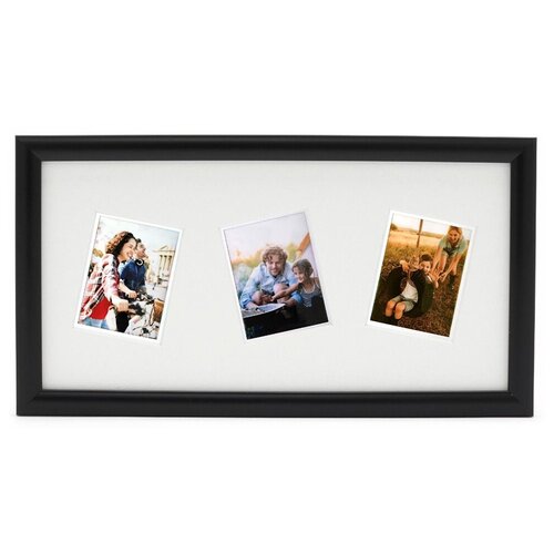Фоторамка Fujifilm Instax 3 Random Mount Mini Frame для 3 фото, черная