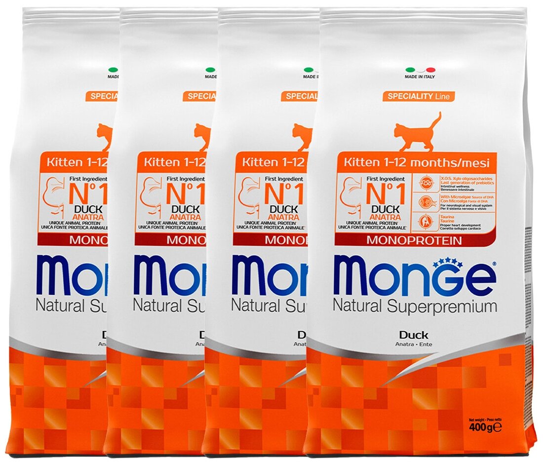   Monge Cat Speciality Line Monoprotein     ,   400   4.