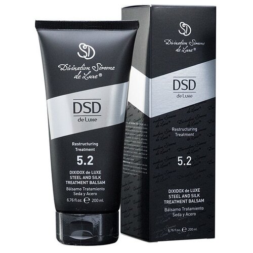 Dixidox de Luxe Steel and Silk Treatment Balsam / Диксидокс Де Люкс Восстанавливающий бальзам Сталь и Шелк, 200 мл