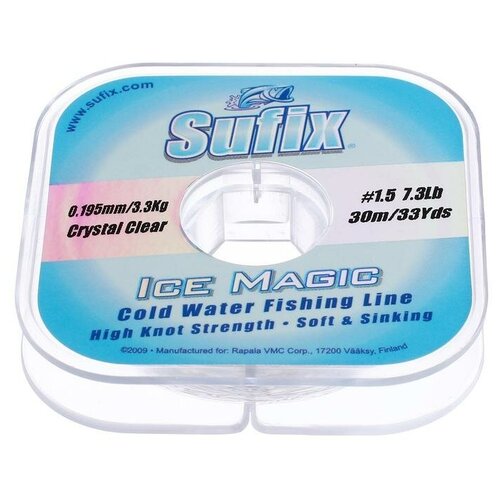 Sufix Ice Magic 30м. 0.195мм. CLEAR