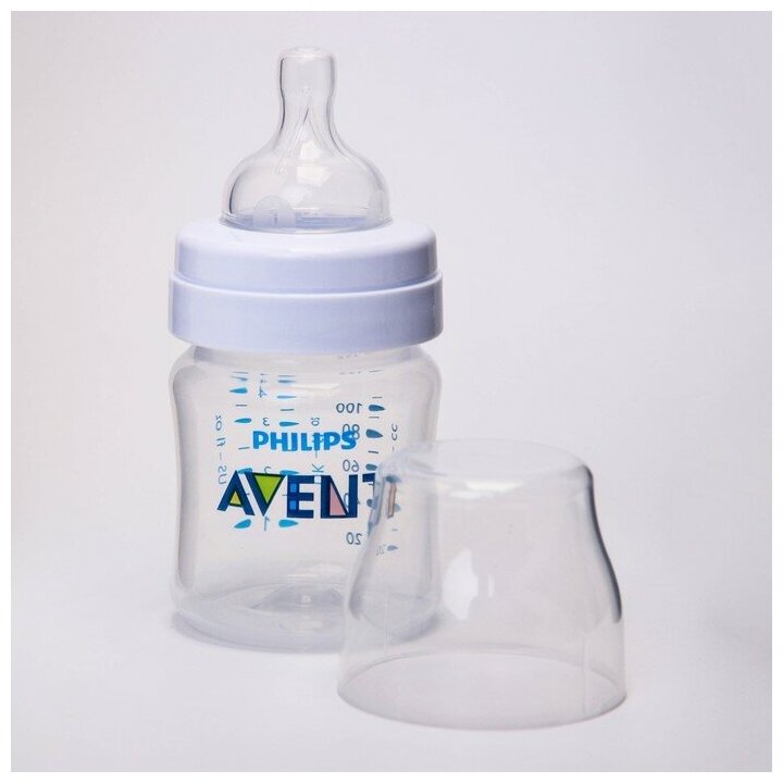 Бутылочка Avent (Авент) Anti-colic из пропилена с силиконовой соской 125 мл 2 шт. Philips Consumer Lifestyle B.V. - фото №19