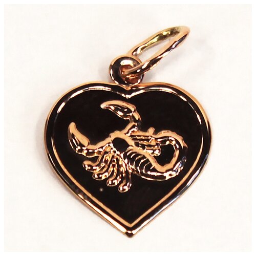 фото Подвеска знак зодиака скорпион из золота 7004 the jeweller