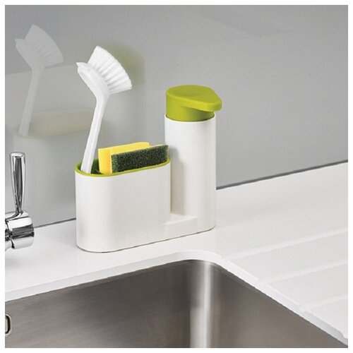 фото Органайзер для раковины sink tidy sey, 2 предмета салатовый nobrand