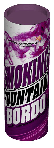 Maxsem Дымовой фонтан цветной SMOKING FOUNTAIN BORDO 1,75" 30сек. h-115мм