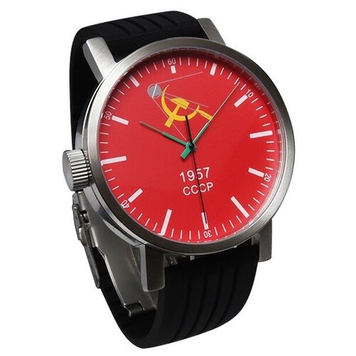 Наручные часы UMNYASHOV, красный наручные часы umnyashov часы наручные umnyashov 2415 57