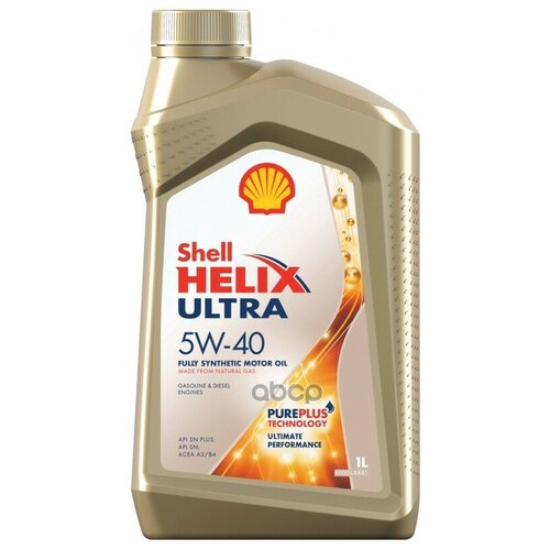 фото Shell масло моторное shell helix ultra 5w-40 1л