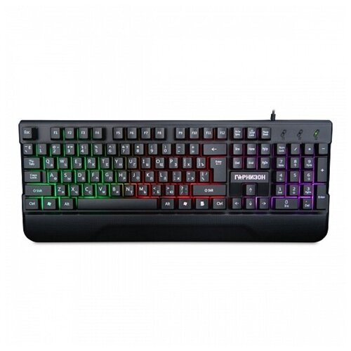 Игровая клавиатура проводная Гарнизон GK-350GL черный 646500₽