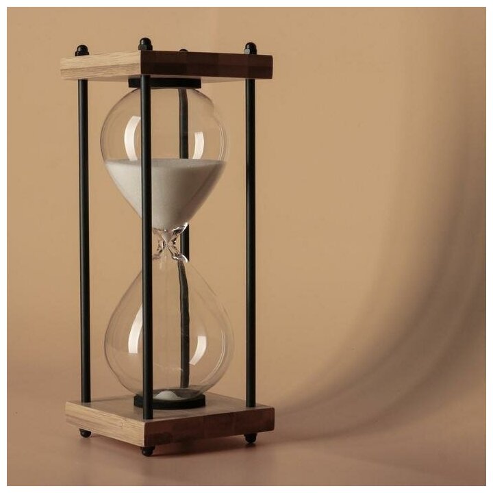 Sima-land Песочные часы "Бесконечность", на 30 минут, 25 х 9.5 см, песок белый