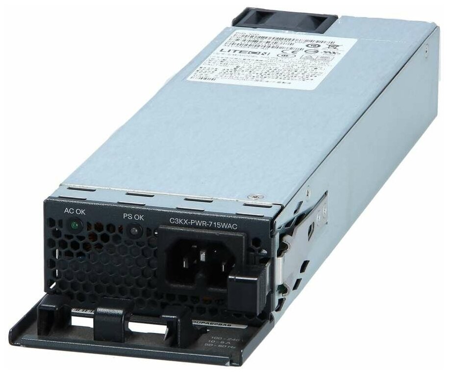 Блок питания Cisco C3KX-PWR-715WAC для Cisco Catalyst 3750-X, 3560-X