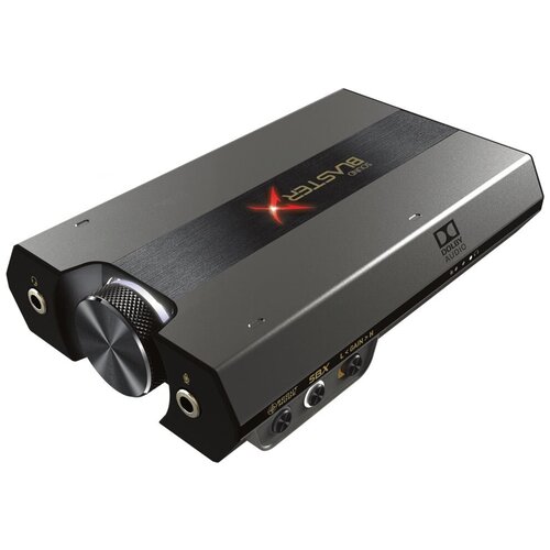 Звуковая карта Creative USB Sound BlasterX G6 (SB-Axx1) 7.1 Ret звуковая карта asus usb xonar u5 с media cm6631a 5 1 ret