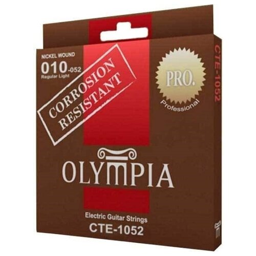 Струны для электрогитары Olympia CTE1052