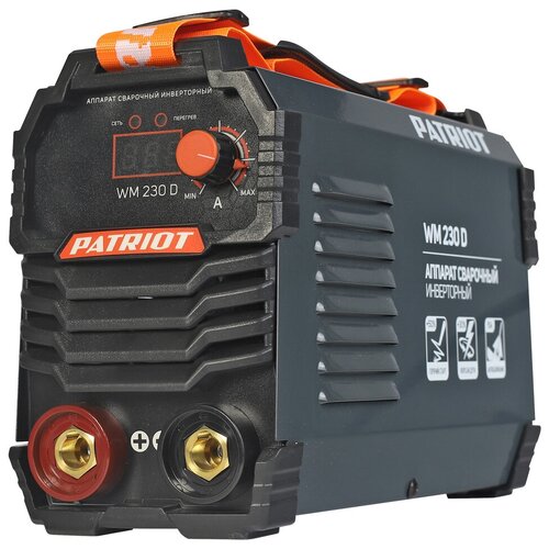 Аппарат сварочный инверторного типа Patriot WM230D MMA, 10700 Вт