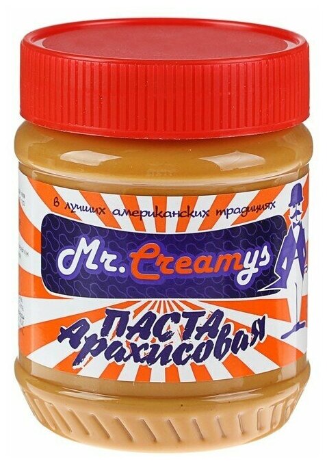 Арахисовая паста Mr. Creamys классическая, 340 гр 3713559