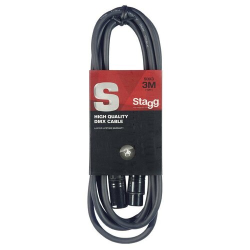 Кабель STAGG SDX3 (3м) кабель stagg sdx5 3 3пин 5м