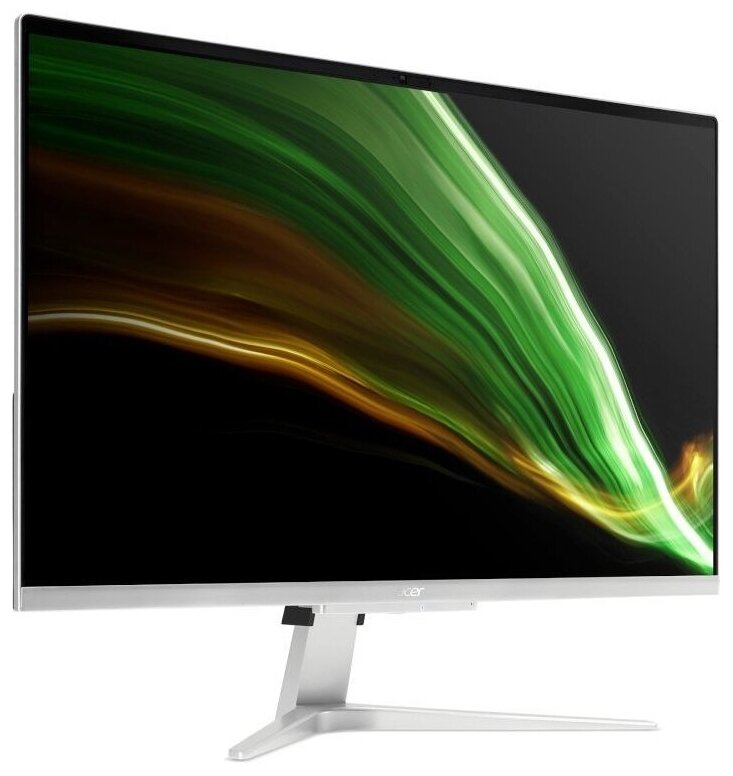 27 Моноблок Acer Aspire C27-1655 1920x1080 Intel Core i5-1135G7 24 ГГц RAM 8 ГБ SSD 512 ГБ Intel Iris Xe Graphics ОС не установлена серебристый