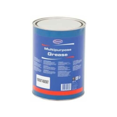 COMMA MULTIPURPOSE GREASE 2 (3kg)_смазка литиевая! NLGI-2, многоцелевая, водостойкая\\ COMMA GR23KG