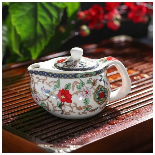 Чайник керамический заварочный «Цветы», 200 мл