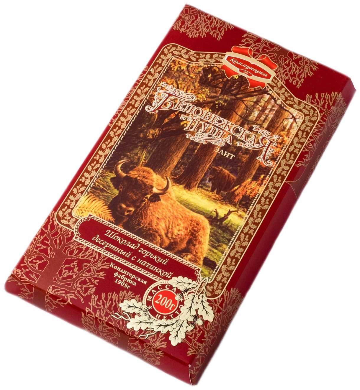 Горький шоколад Коммунарка с желейной начинкой с ароматом джина 3 шт., 600 гр - фотография № 2