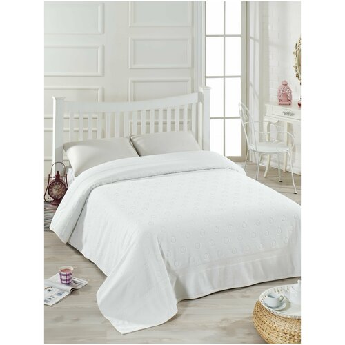 Two Dolphins Покрывало-простыня Caleigh Цвет: Кремовый (200х220 см)