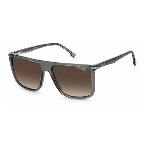 Солнцезащитные очки Carrera, серый, коричневый солнцезащитные очки carrera авиаторы для мужчин черный