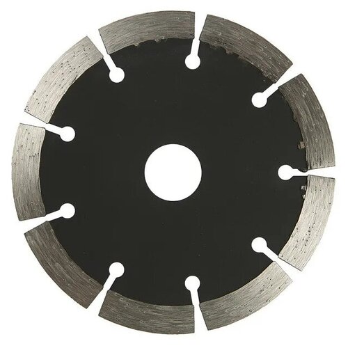 фото Сегментный отрезной алмазный диск abc для сухой грубой резки, 125x22.2 мм авс