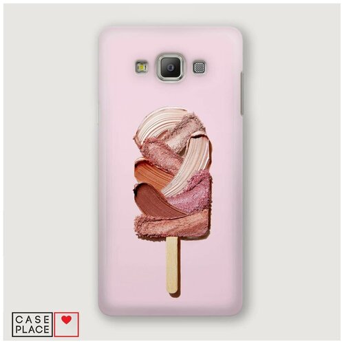 фото Чехол пластиковый samsung galaxy a3 мороженое мазки краски case place