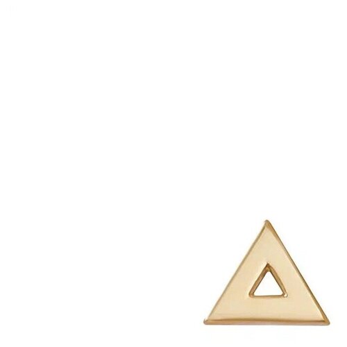 Монопусета TILDA Треугольник из желтого золота tilda монопусета корона из желтого золота