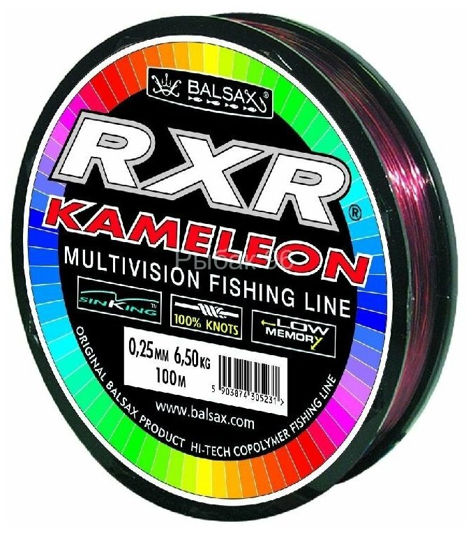 Леска BALSAX RXR Kameleon 0.08 30м