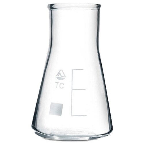Колба коническая, мерный стакан стекло 250 мл