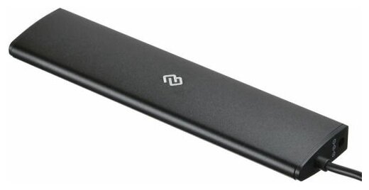 Разветвитель USB-C Digma HUB-7U20-UC-B черный