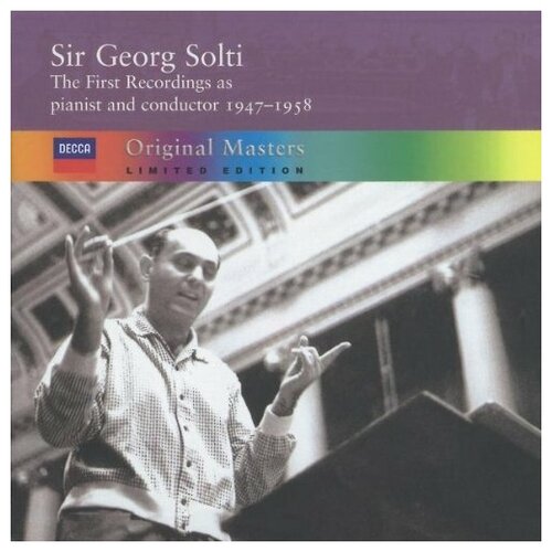 AUDIO CD Solti - the first recordings as pianist prime аквариумный набор матрешка 5 в 1 стекло opticwhite 57 37 23 16 10 л