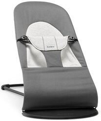 Шезлонг BabyBjorn Balance Soft (хлопок/джерси), dark grey/grey