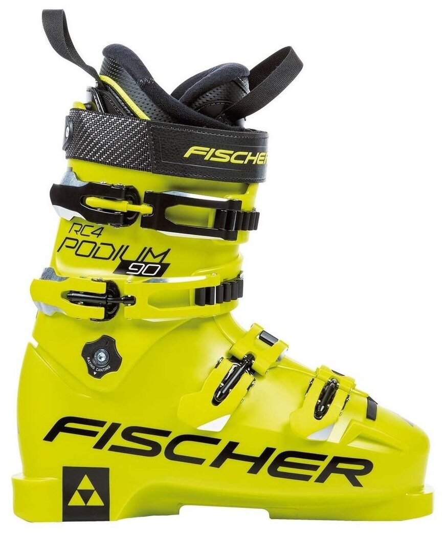 Горнолыжные ботинки Fischer RC4 PODIUM LT 90 YELLOW/YELLOW (2023-24) 25,5