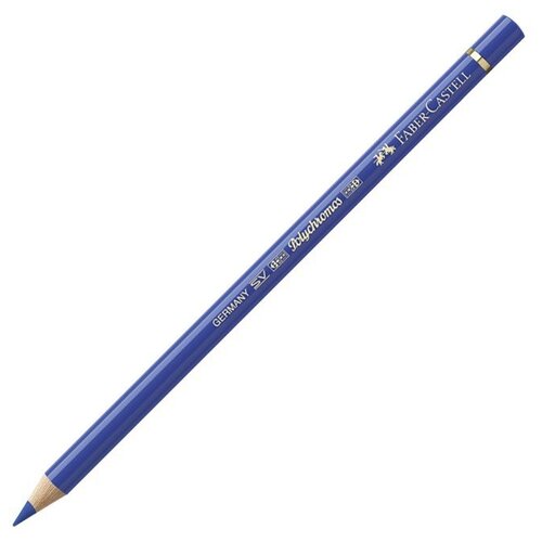 faber castell комплект цветных карандашей polychromos 6 цв синие 110 120 143 144 152 246 Faber-Castell Карандаш художественный Polychromos, 6 штук, 143 синий кобальт
