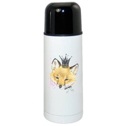 фото Термос coolpodarok краски лисичка в короне